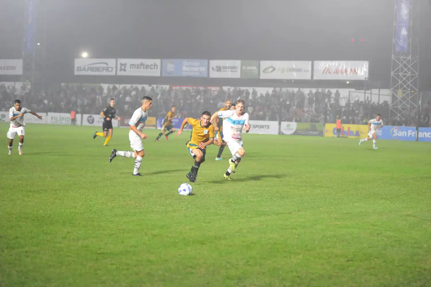 Forlín fue el autor del gol en la victoria de la “Verde” sobre el “Lobo” en la primera rueda