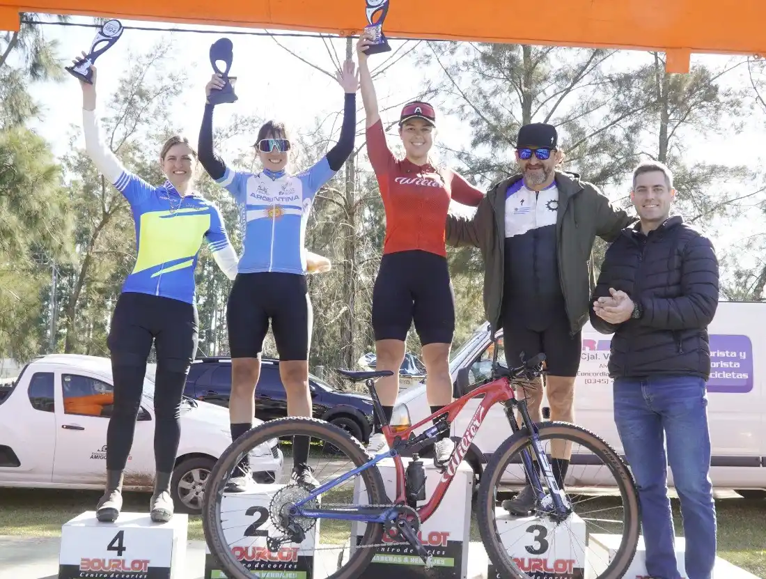 Amigos del MTB: García Britos y Cabrera los ganadores del Fronterón en Concordia