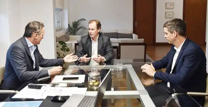 Nación garantizó que no habrá recorte en la obra pública entrerriana