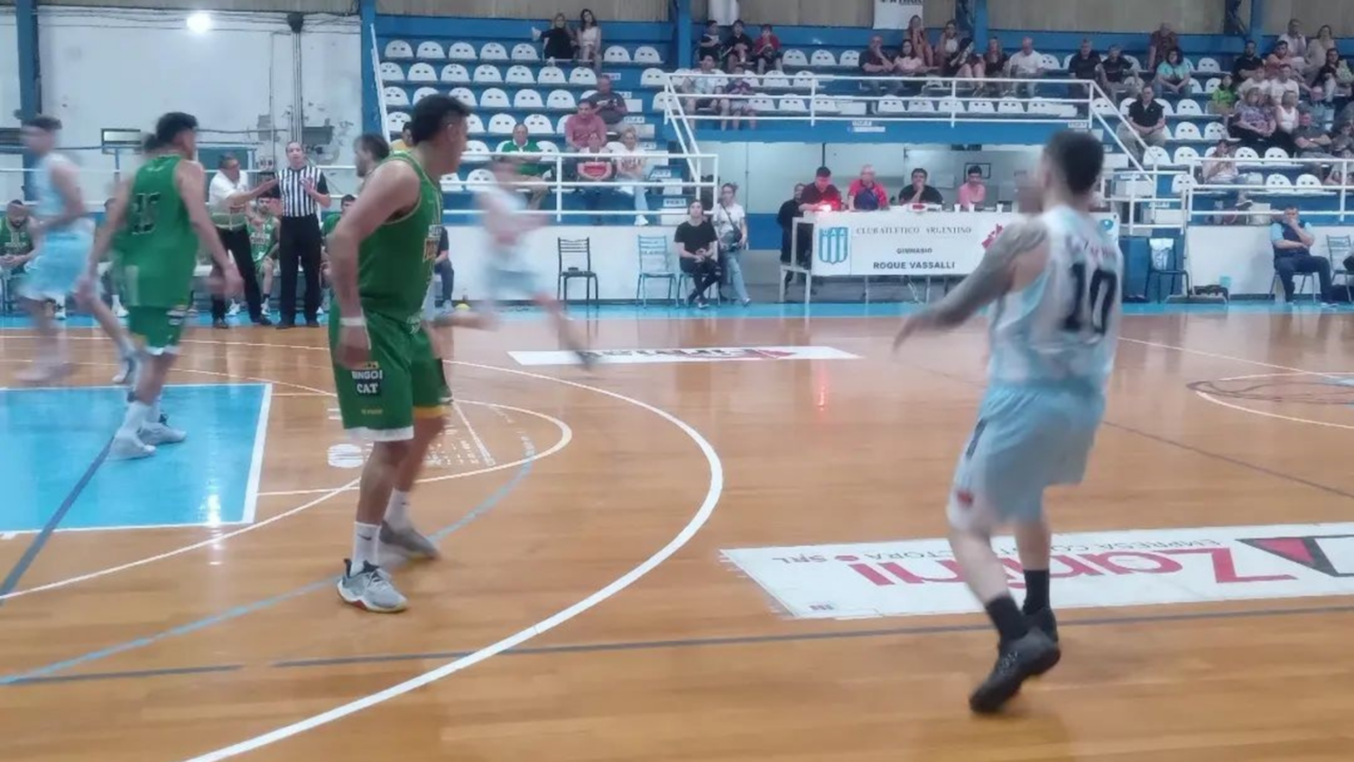 Copa Santa Fe Básquet: derrota de Argentino en el inicio de los octavos de final