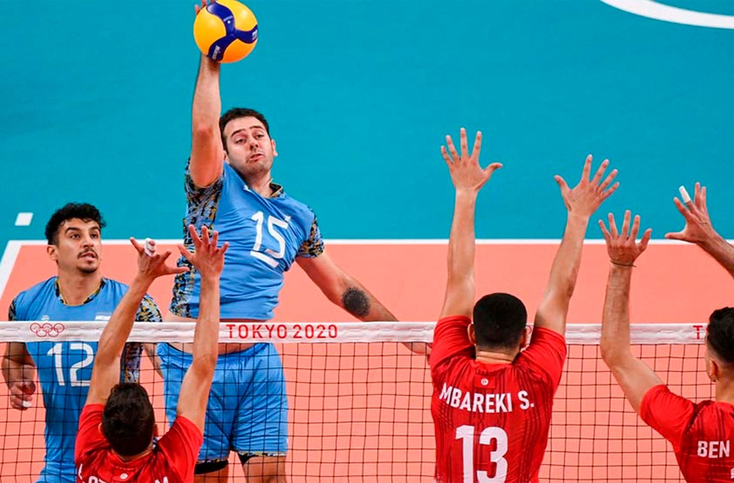 Vóley: Argentina mostró su carácter y dio vuelta un gran partido ante Túnez