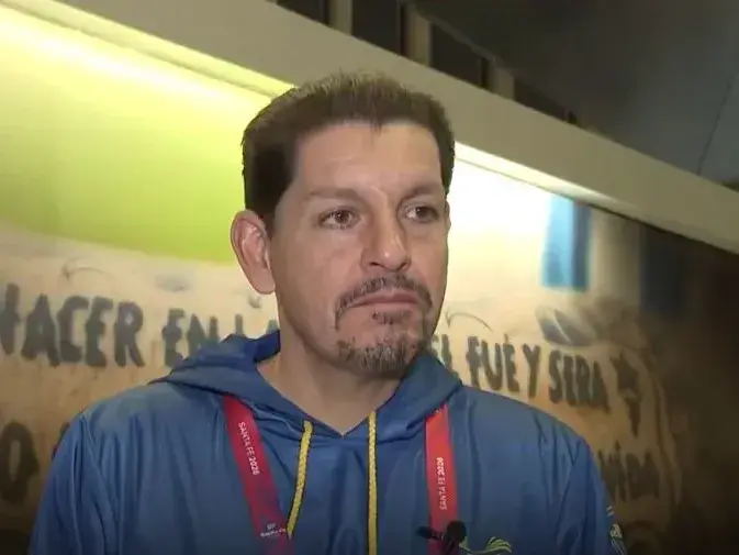 Paúl Calle, jefe de Misión de Ecuador. Foto: Prensa Juegos Suramericanos