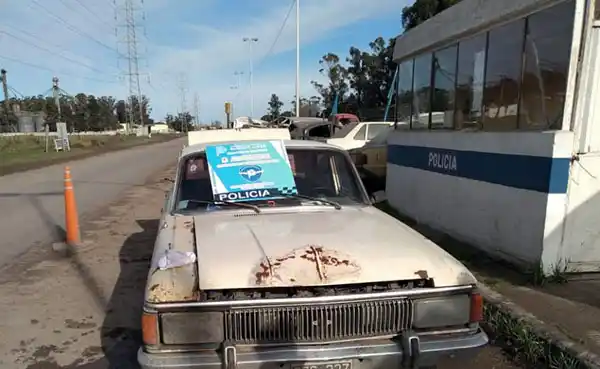 Conductor de Lobería con un vehículo con anomalías