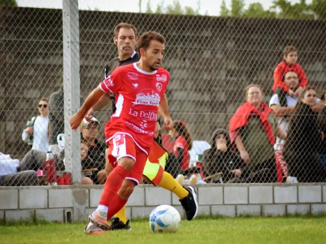 Bautista Mallo anotó uno de los goles del "Rojo". PH: fotos_deporte8
