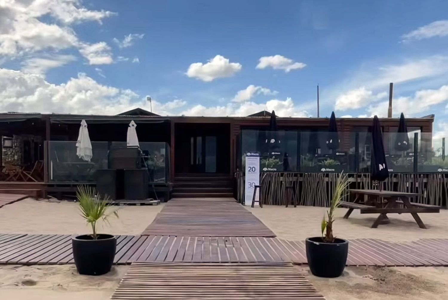 Club de mar. Bisonte es un gran atractivo