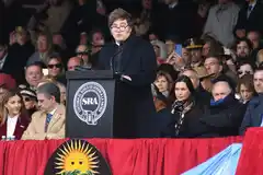 Javier Milei anunció una baja “permanente” de las retenciones al campo