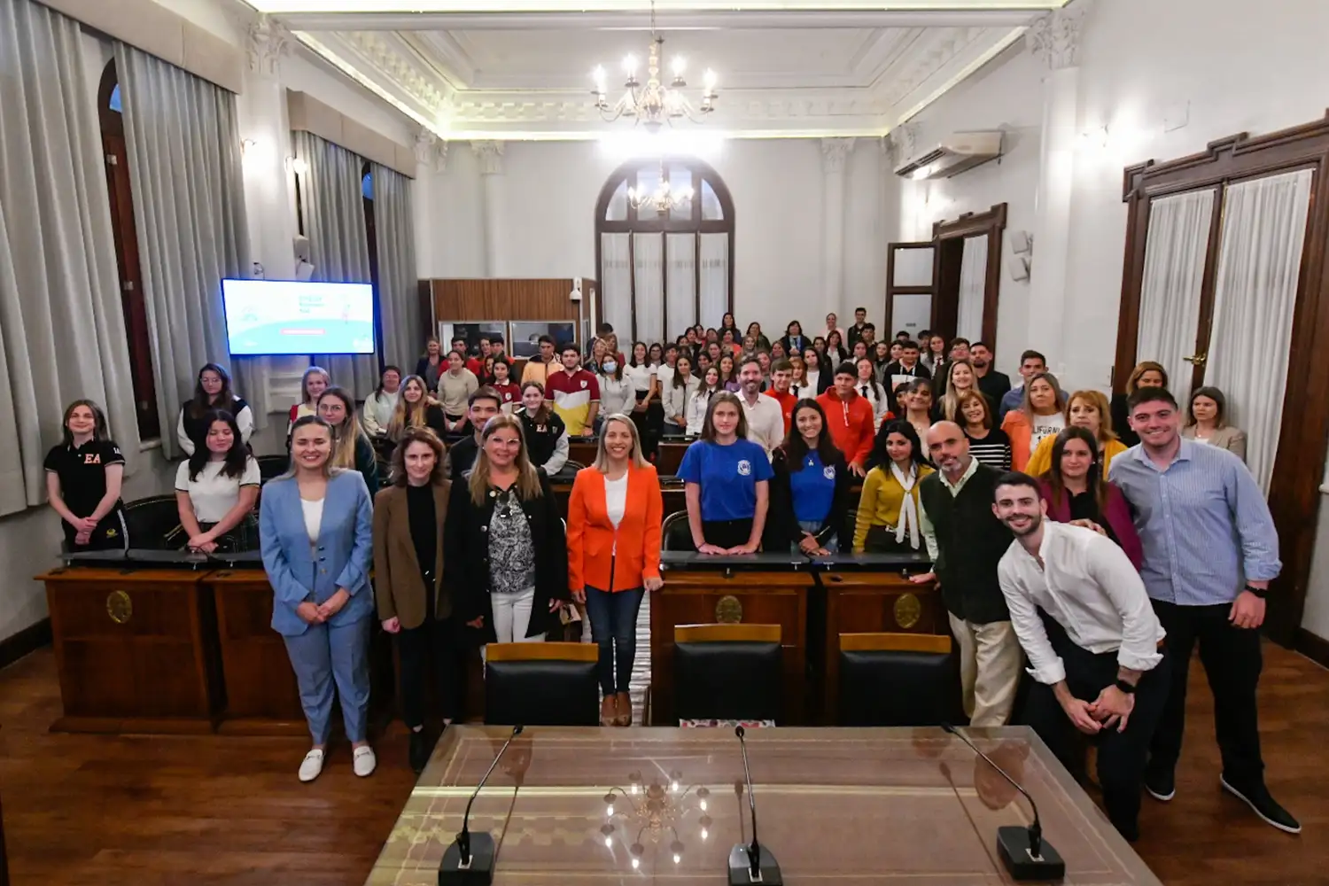 Comenzaron las instancias departamentales del Senado Juvenil