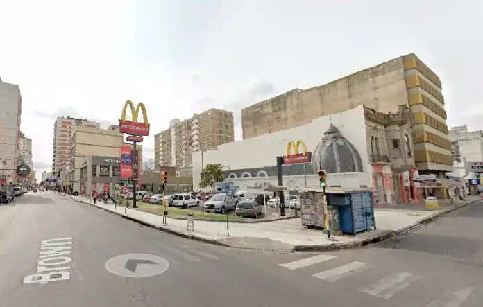 El local de McDonald's en Bahía Blanca.