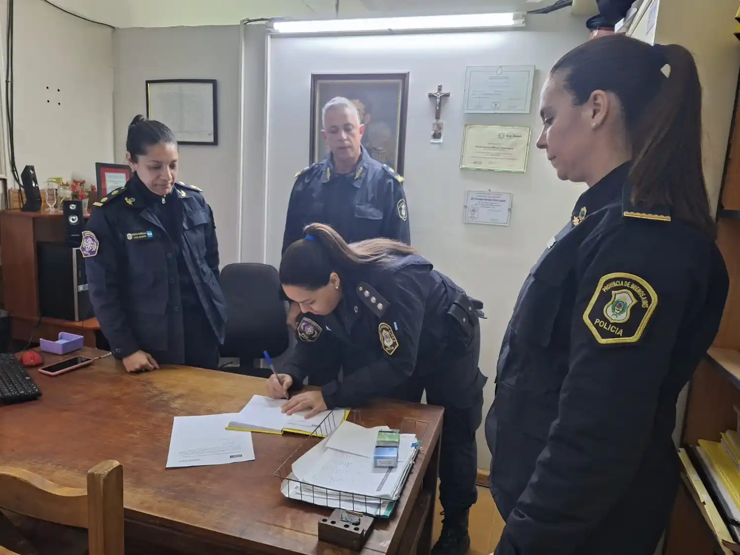 Patricia Melgar asume como titular de la Comisaría de la Mujer en reemplazo de Mariana Aguilá.