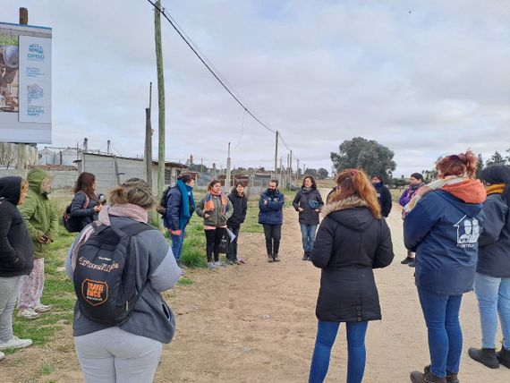 Luz para Tarraubella: con apoyo provincial el MTE trabaja en nuevas conexiones intradomiciliarias