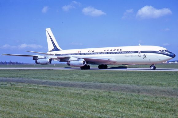 #TBT: Air France flights between Paris and Papeete with stopovers in the Caribbean, Colombia and Perú in 1974