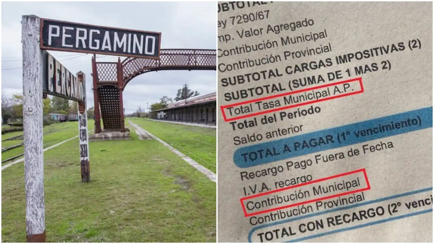 Pergamino: la Justicia Federal declaró inconstitucional la norma que prohíbe cobrar tasas en boletas de servicios