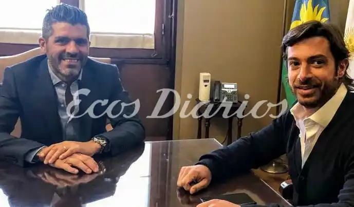 Domínguez Yelpo y Salvai hablaron de transporte