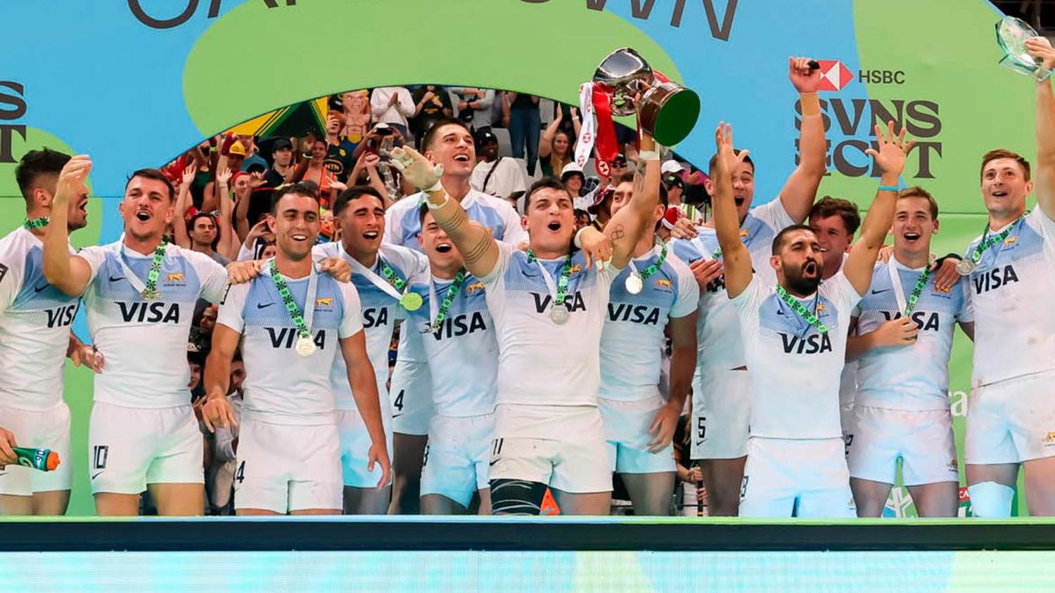 Con gran juego, Los Pumas apabullaron a Australia y gritaron campeones