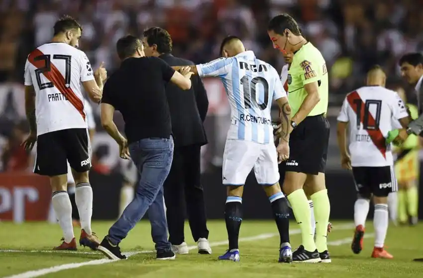 Centurión habló sobre su pelea con el Chacho Coudet