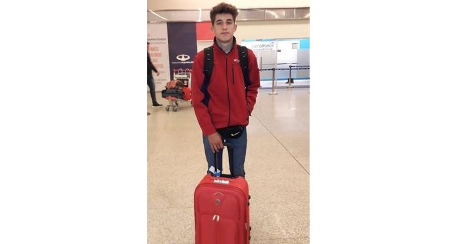 Con la valija cargada de sueños, Francisco Chipolini se fue a España a seguir su carrera como pedalista