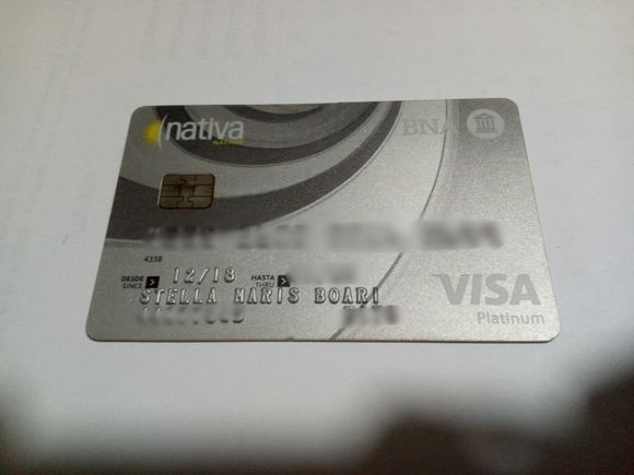 Tarjeta encontrada de Stella Maris Boari
