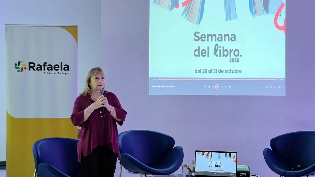 Rafaela puso en marcha la Semana del Libro con un homenaje a Margarita Beceyro Oliva y actividades literarias