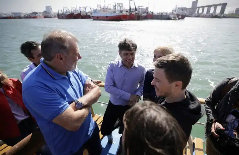 Kicillof reafirmó su respaldo a la explotación off shore en Mar del Plata y evitó hablar de candidaturas
