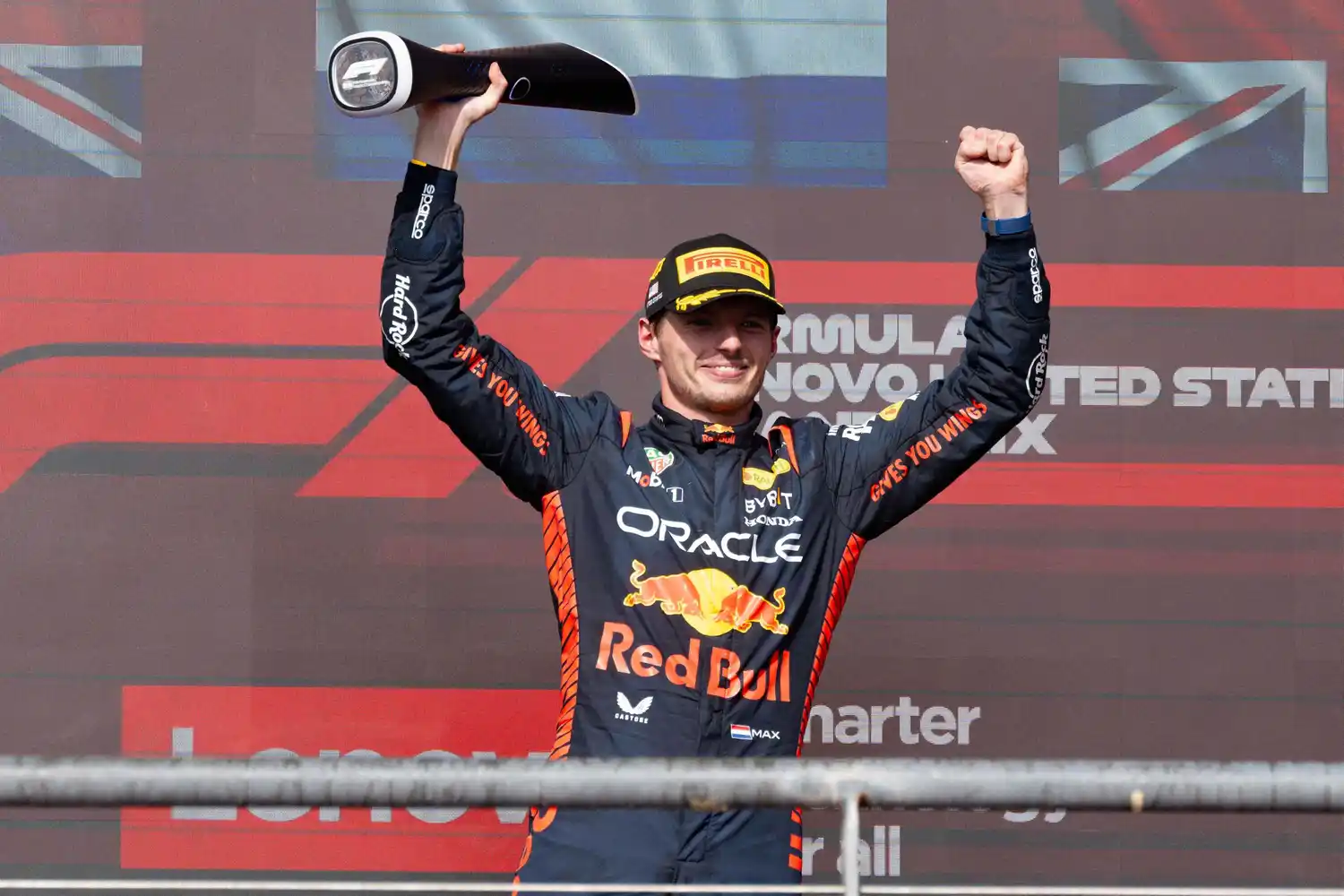 Max Verstappen brilló en el Gran Premio de Estados Unidos