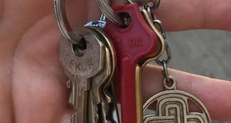 Llaves encontradas