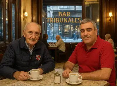 Bar Tribunales: papá, el café, la gata y un recuerdo imborrable