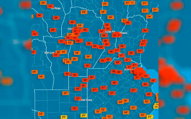 Ola de calor: continúa la alerta amarilla por altas temperaturas