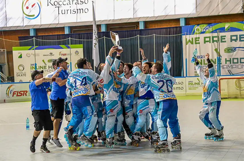 Destacadas participaciones marplatenses en el Mundial de roller hockey