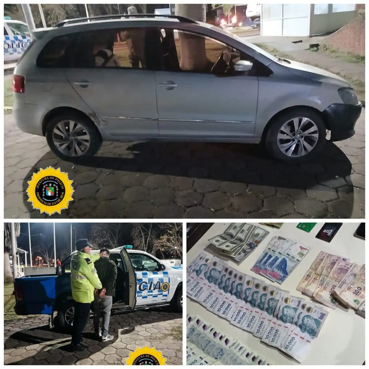 Secuestraron un vehículo y dinero que estaría vinculado al robo al hombre con discapacidad de Urdinarrain