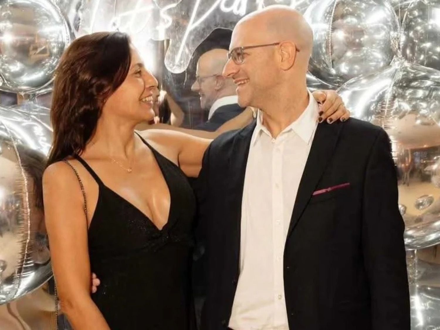 Laura Leguizamón y Adrián Seltzer. Foto: (NA)