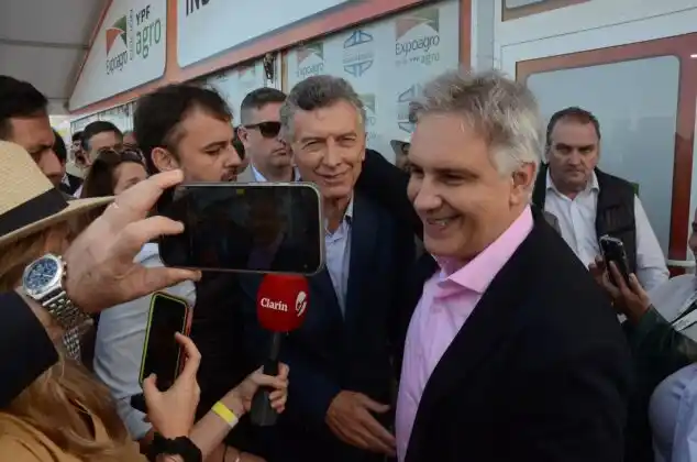 Mauricio Macri presente en Expoagro.