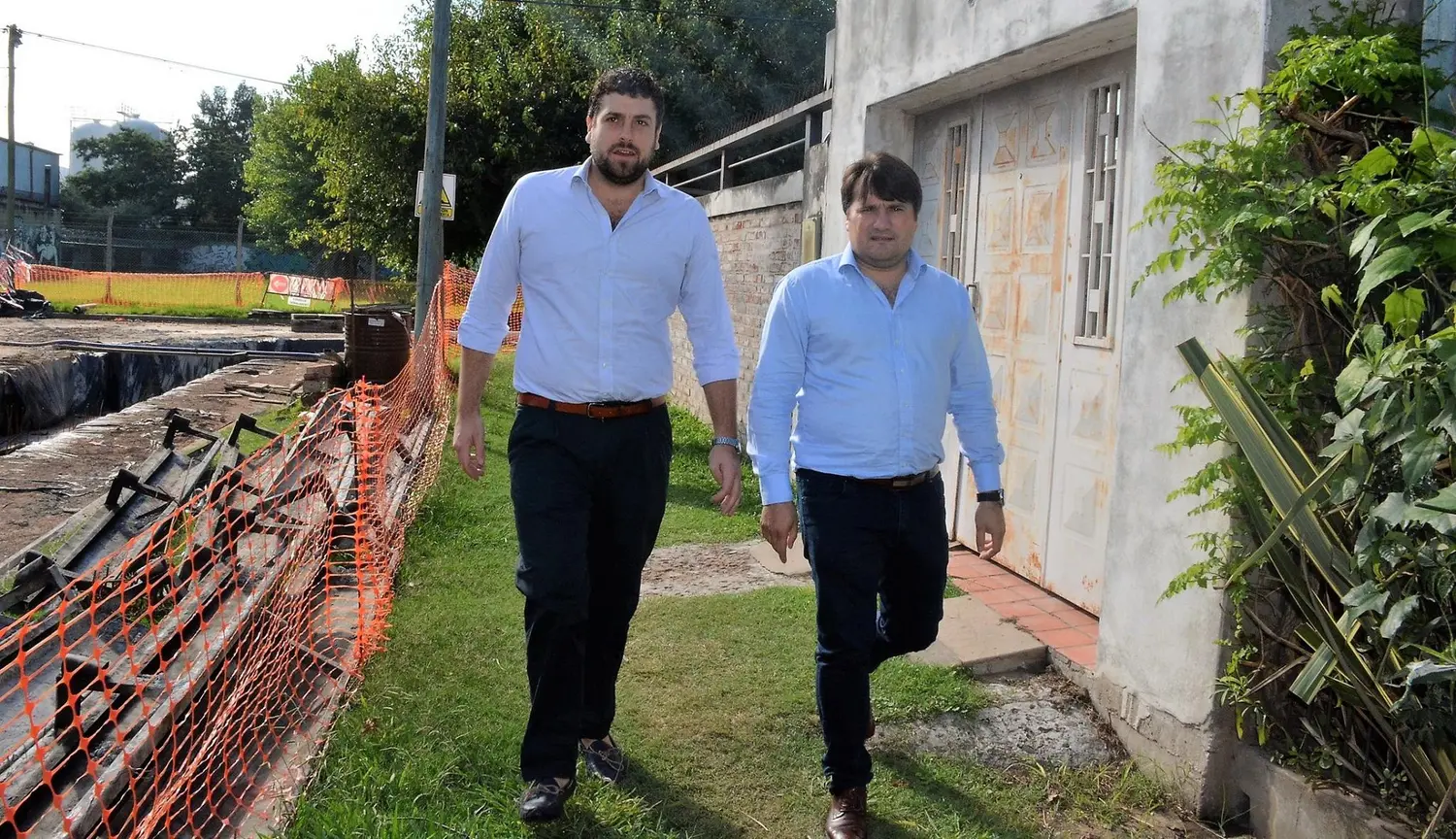 General Rodríguez mejora la red pluvial: "Esta obra va a terminar con las inundaciones"