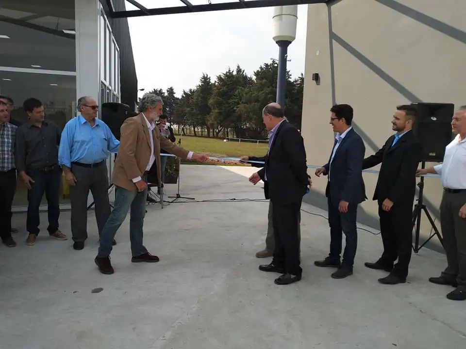 Se inauguró un salón de Usos Múltiples en el Parque Industrial de Urdinarrain