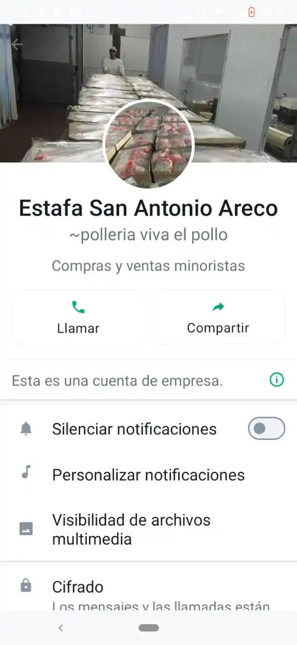Este es el perfil trucho que utilizan los estafadores
