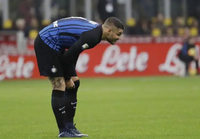 Icardi, ¿a las piñas en el vestuario del Inter?