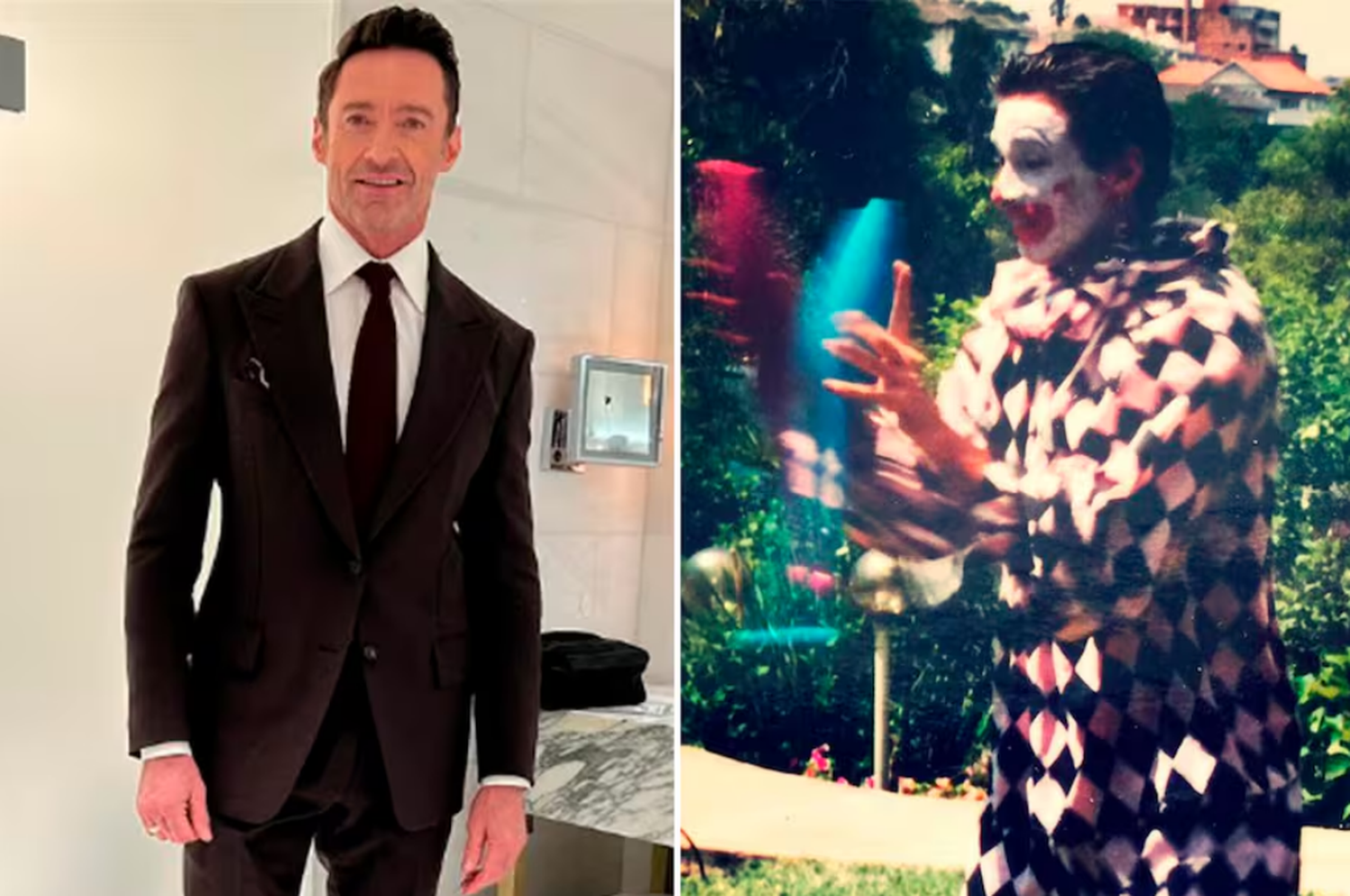 Hugh Jackman reveló su pasado como Coco, un improvisado payaso que intentaba divertir a los chicos en cumpleaños infantiles