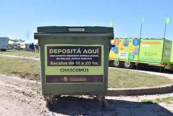 Se amplía el mapa de la ubicación de los contenedores de residuos en barrios de Chascomús