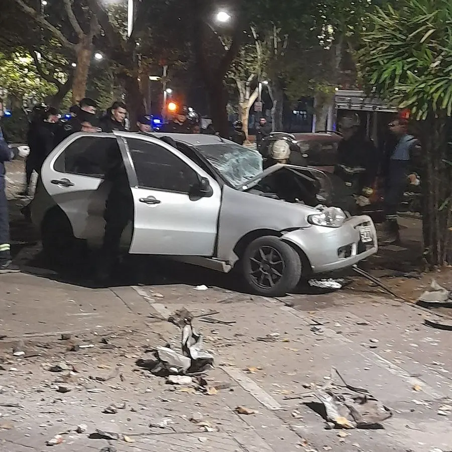 Siniestro vial en zona sur.