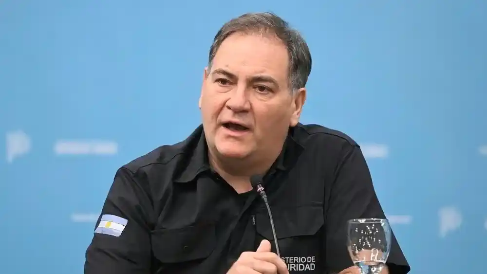 El ministro de Seguridad bonaerense, Javier Alonso.