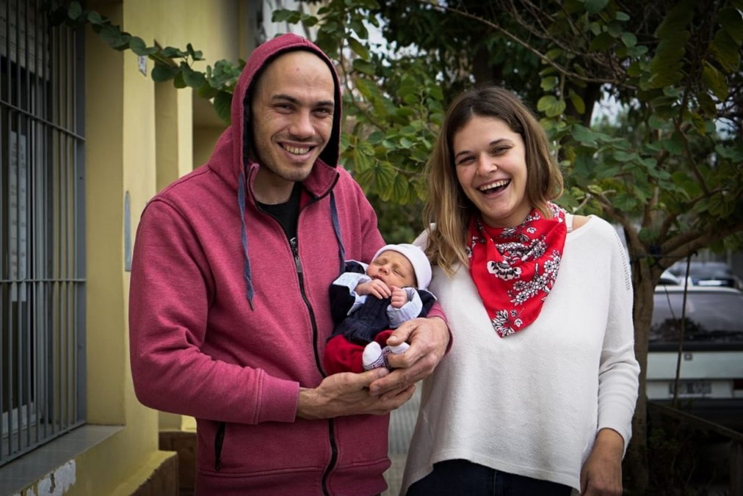 Marcelo, Antonio y Daiana 