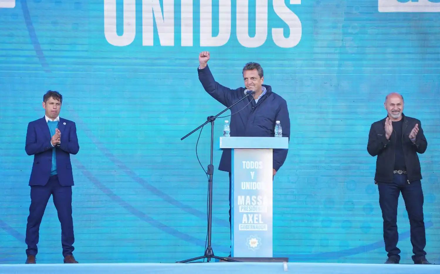 Massa y Kicillof relanzaron la campaña: “Estamos dando vuelta la historia”