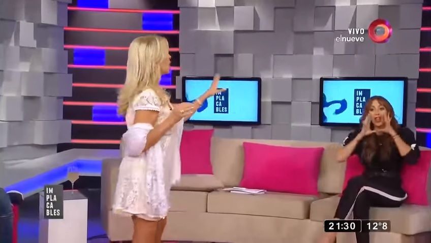 Otra de Nai Awada: Ahora la sobrina de Mauricio Macri insultó al presidente en vivo