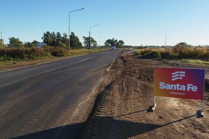 Obras viales en los departamentos San Cristobal y 9 de Julio