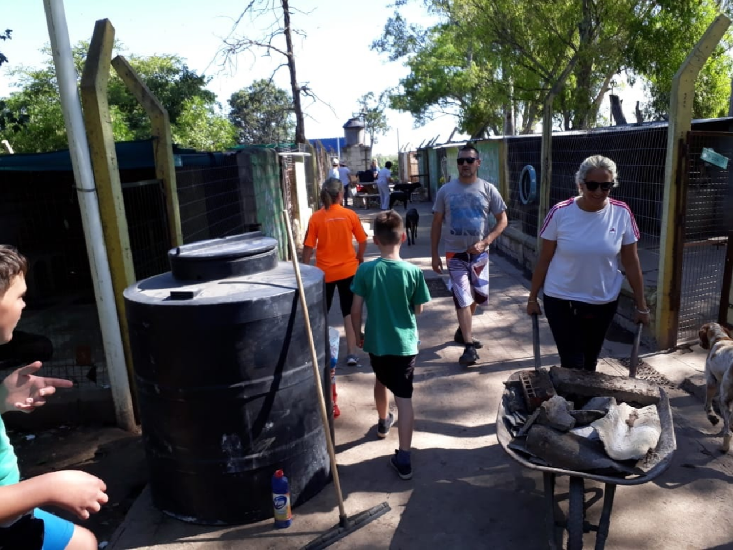 En el predio de la Protectora de Animales, sí hubo víctimas fatales que lamentar por la feroz tormenta