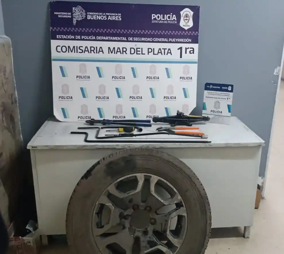 Los delincuentes fueron captados por las cámaras del COM.