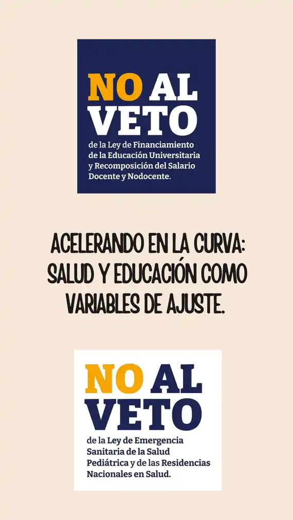 Acelerando en la curva: salud y educación como variables de ajuste.