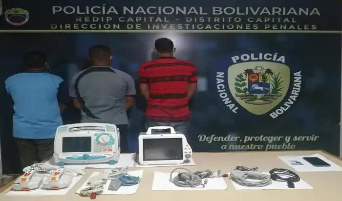 Sargento del ejército roba equipos médicos del Hospital Militar de Caracas