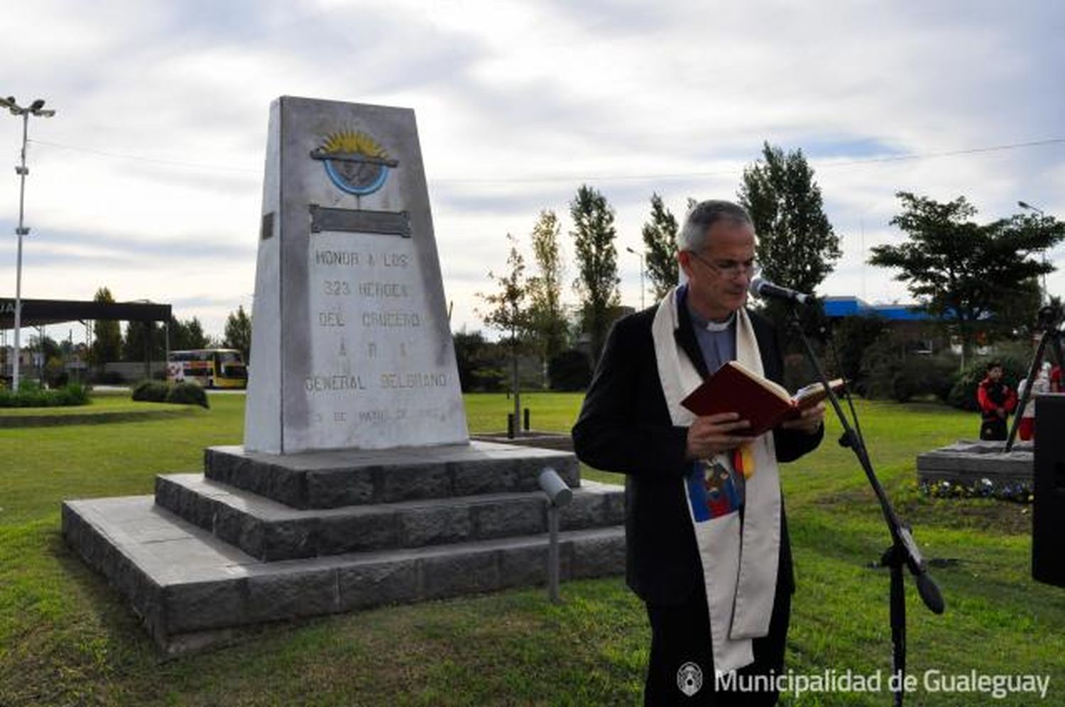 Acto por el 35° Aniversario del  Crucero Gral. Belgrano