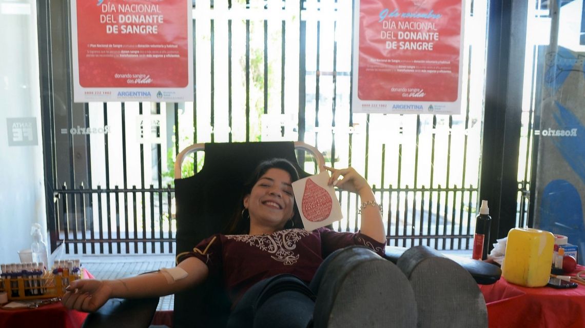 La provincia conmemora el Día nacional del donante voluntario de sangre