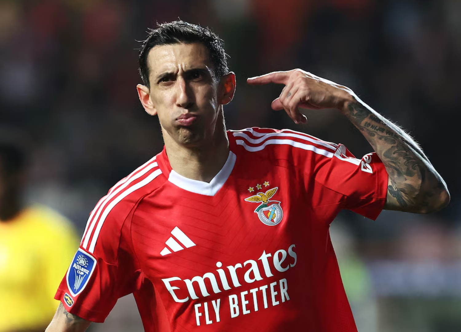 Con dos golazos de Di María, Benfica avanzó a la final de la Copa de la Liga en Portugal